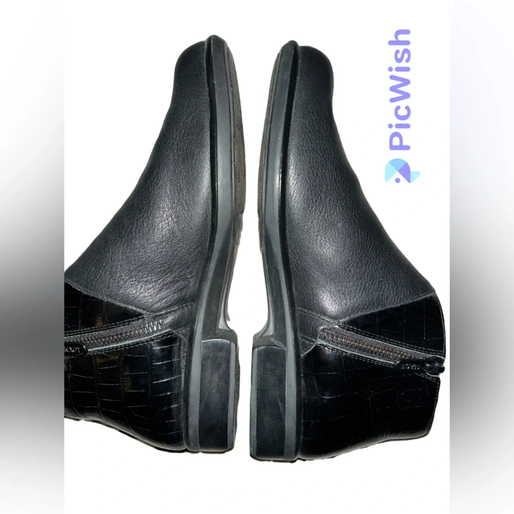 Naot Bayamo bootie, black leather size EU 37